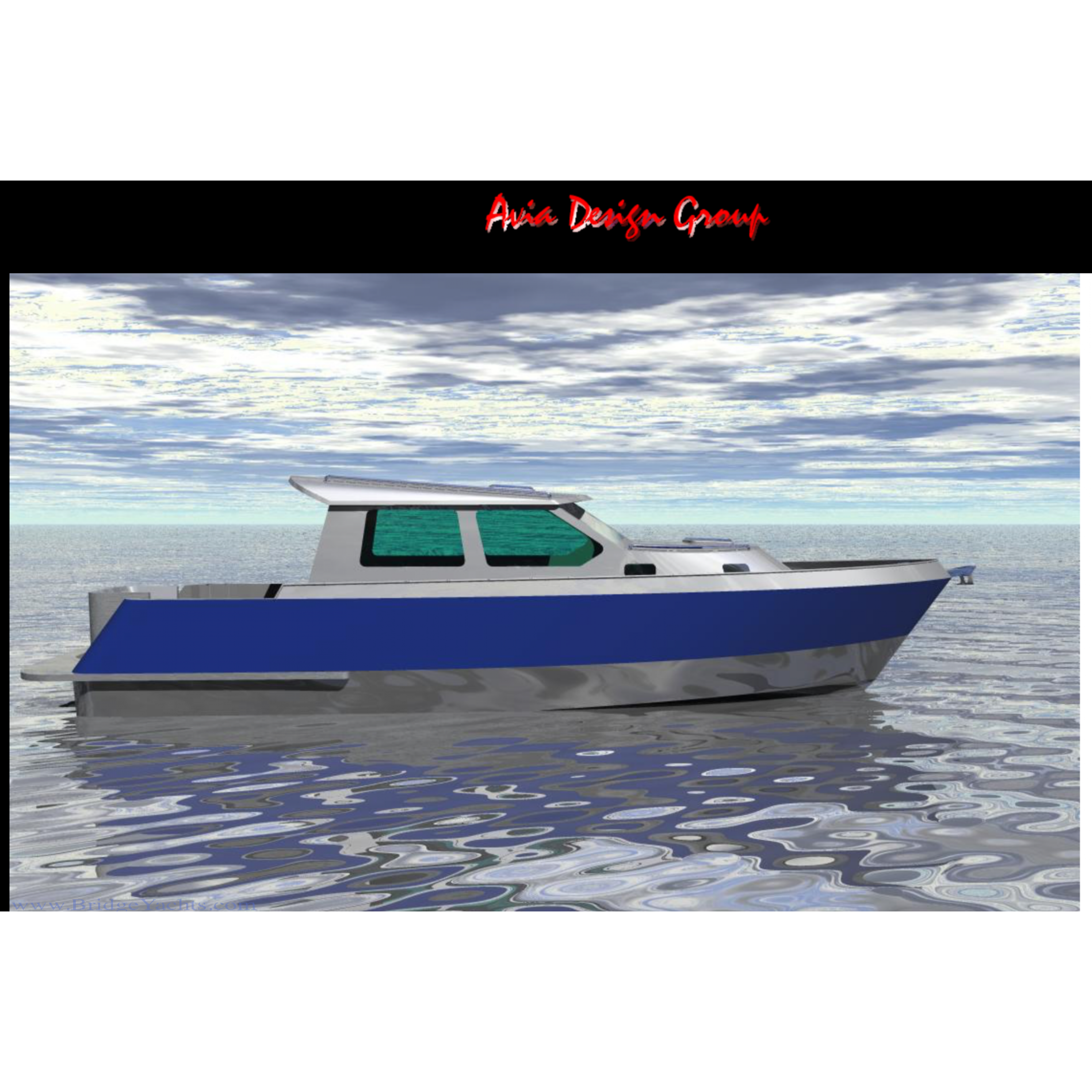 2012 Avia 36 Custom Aluminum Motor Yacht